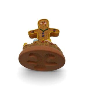 Shaker Hearth Gingerbread Cookie Stamp Christmas Decor Vintage